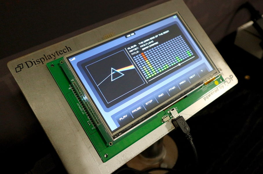7-inch tft display
