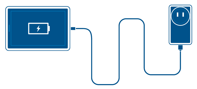 Custom Battery and Power Supply Charger Icon