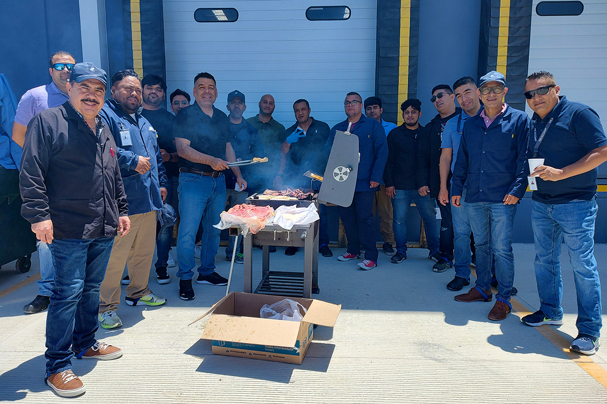 MX team Father's Day BBQ