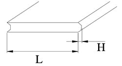 pcb convex edge