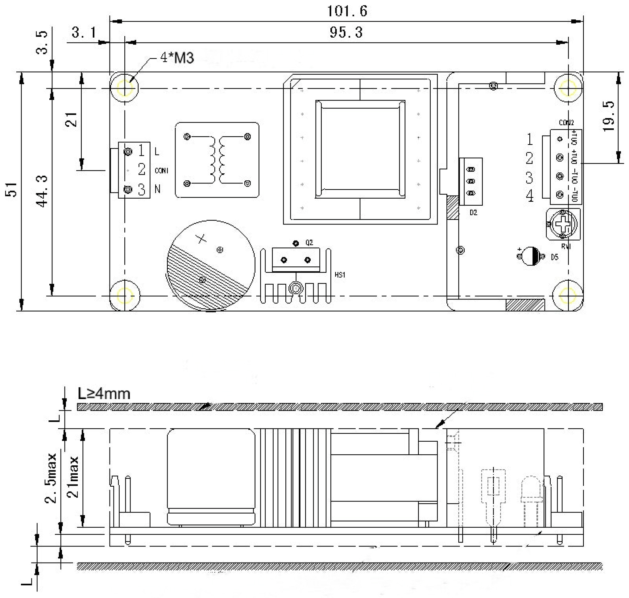 HDP-O-35 Mechanical Specs