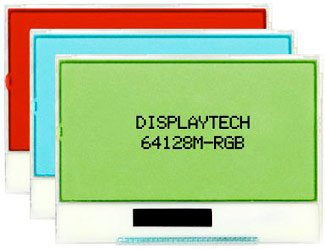 64128M-RGB LCD display
