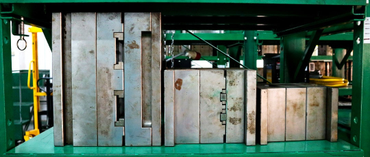 Steel tools made for plastic injection molding